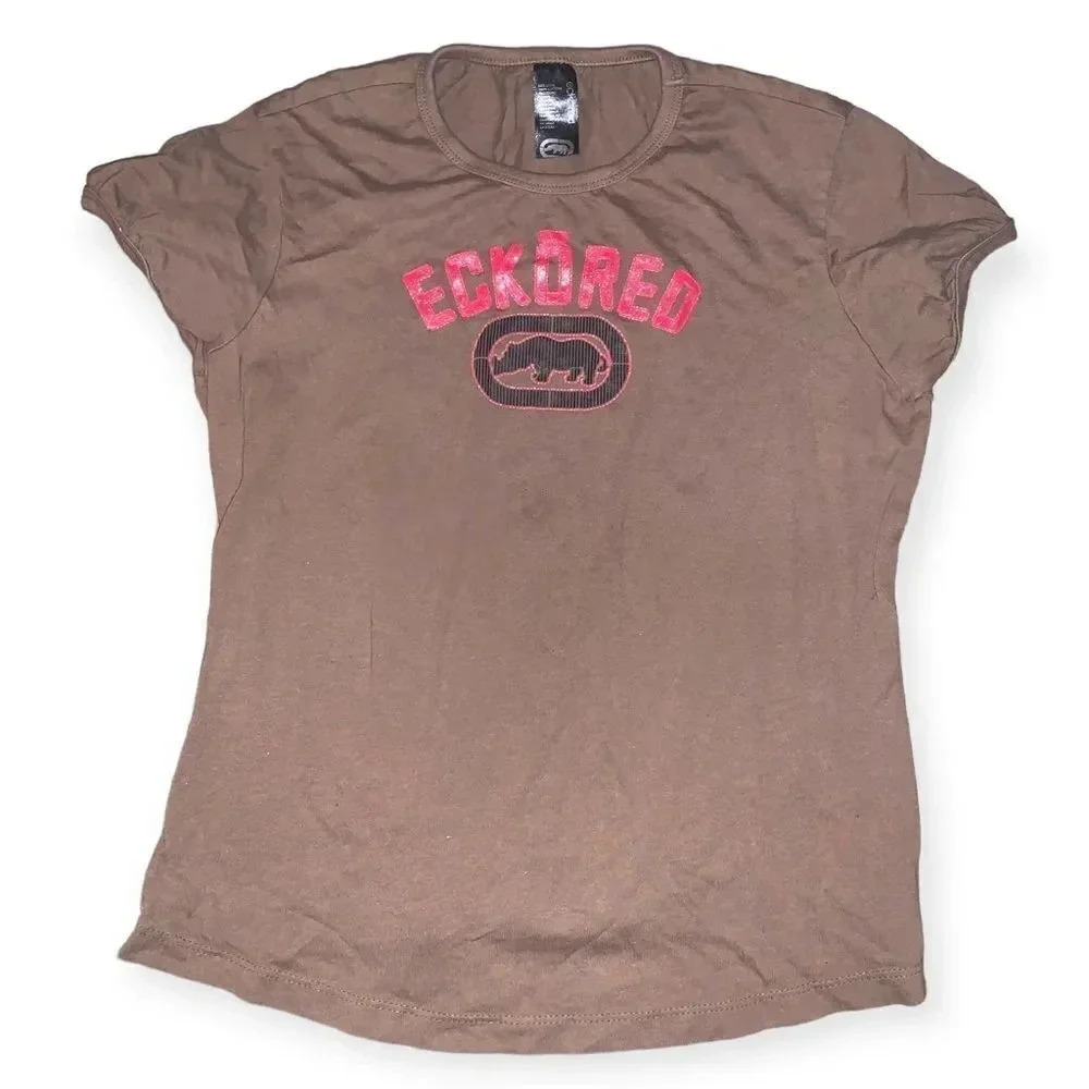 Ecko red Y2k baby tee